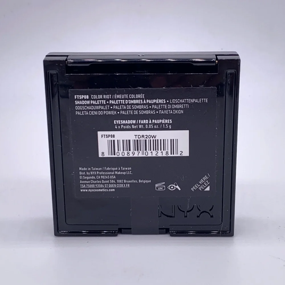 NYX‎ Full Throttle Shadow Palette Color Riot